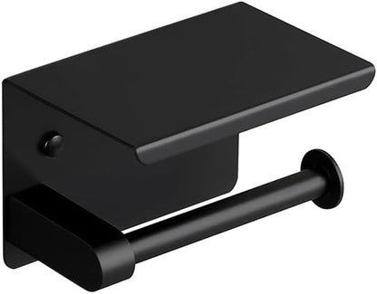 GENERIX Wall-Mounted Toilet Tissue Roll Holder, Bathroom Paper Dispenser