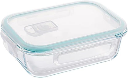 Glass Food Storage Containers with Lids – Airtight & BPA-Free – Stackable Meal Prep Containers – Oven, Microwave, Freezer & Dishwasher Safe