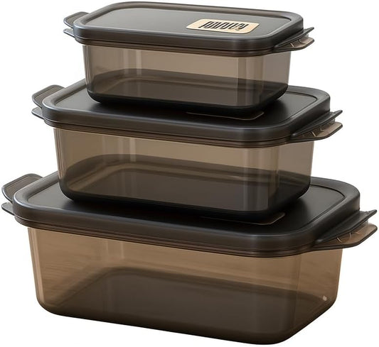 GENERIX Food Storage Containers with Lids – 9-Piece BPA-Free Plastic Set (3×300ml, 3×600ml, 3×1100ml) – Airtight & Leakproof – Microwave, Freezer & Dishwasher Safe – Meal Prep Containers