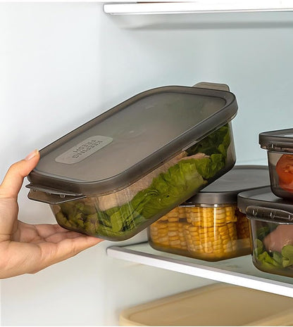 GENERIX Food Storage Containers with Lids – 9-Piece BPA-Free Plastic Set (3×300ml, 3×600ml, 3×1100ml) – Airtight & Leakproof – Microwave, Freezer & Dishwasher Safe – Meal Prep Containers