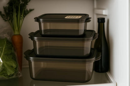 GENERIX Food Storage Containers with Lids – 9-Piece BPA-Free Plastic Set (3×300ml, 3×600ml, 3×1100ml) – Airtight & Leakproof – Microwave, Freezer & Dishwasher Safe – Meal Prep Containers