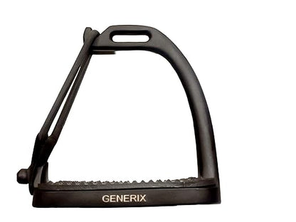 Horse Riding Safety Stirrups-Anti-Slip Equestrian Stirrups for English Saddle-Durable Lightweight Metal with Black Accents-Comfortable Foot Support for Adult Riders💥2 FREE SAFETY ACCENTS💥